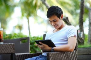 surfing online